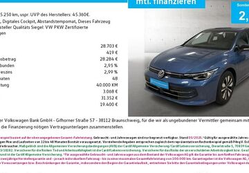 VW Golf 25.250 km 27.904 &euro; Fürth 90762