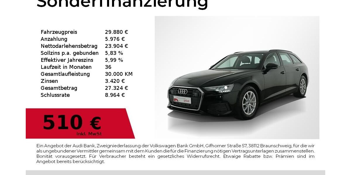 Audi A6 57.051 km 29.880 &euro; Nürnberg 90441