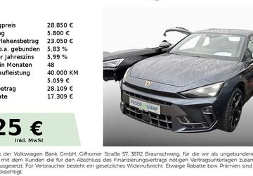 Cupra Leon 24.800 km 27.950 &euro; Schwabach 91126
