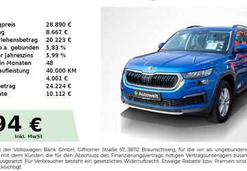 Skoda Kodiaq 64.000 km 28.480 &euro; Nürnberg 90431