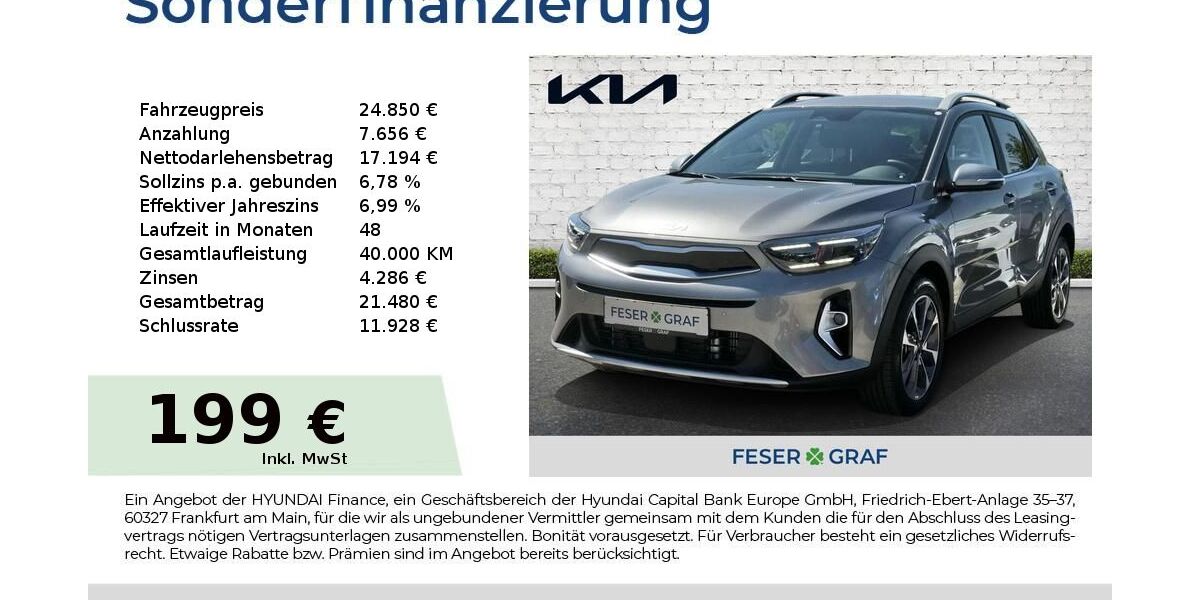 Kia Stonic 6.689 km 24.850 &euro; Roth 91154