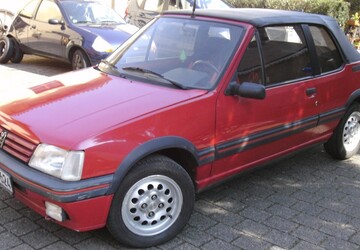 Peugeot 205 CTI 105.000 km 9.800 &euro; Fürth 90744