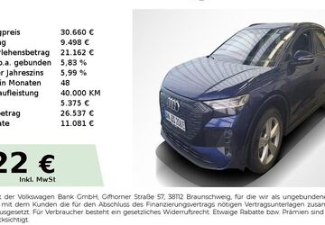 Audi Q4 e-tron 87.050 km 30.660 &euro; Nürnberg 90431
