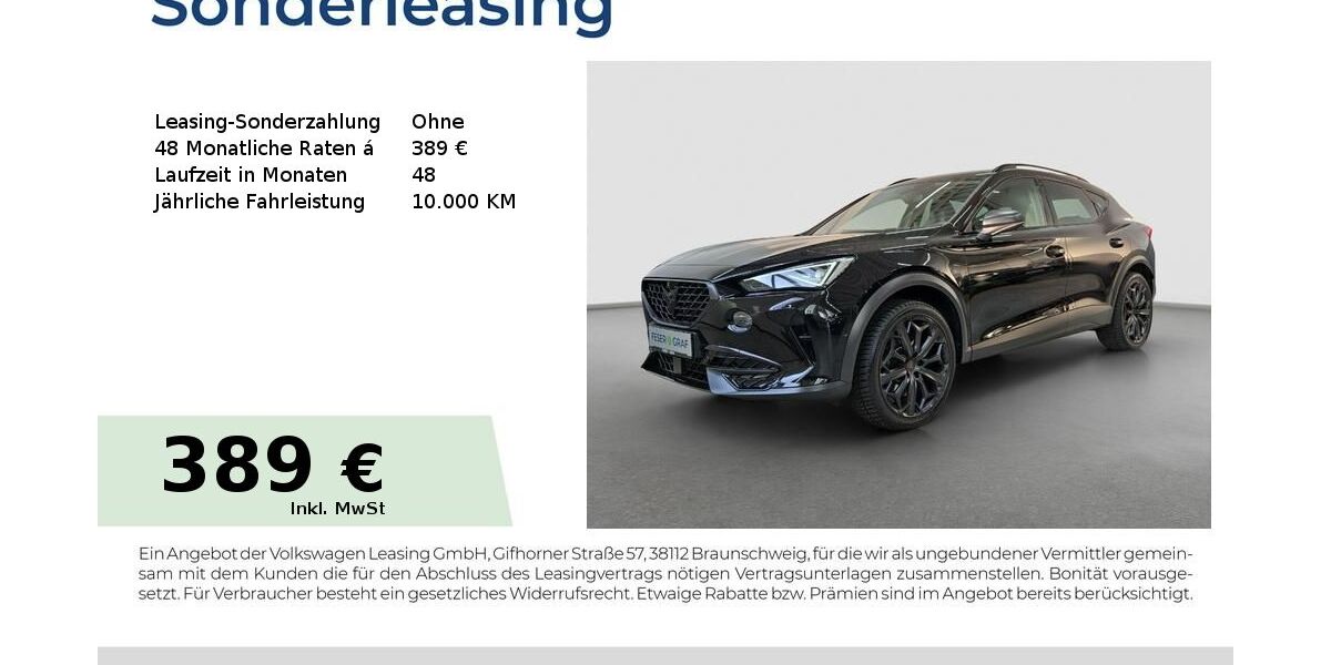 Cupra Formentor 16.500 km 35.880 &euro; Fürth 90763