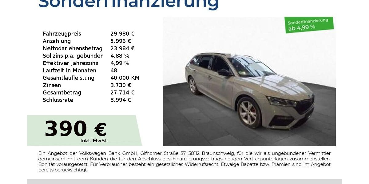 Skoda Octavia 91.250 km 27.980 &euro; Nürnberg 90441