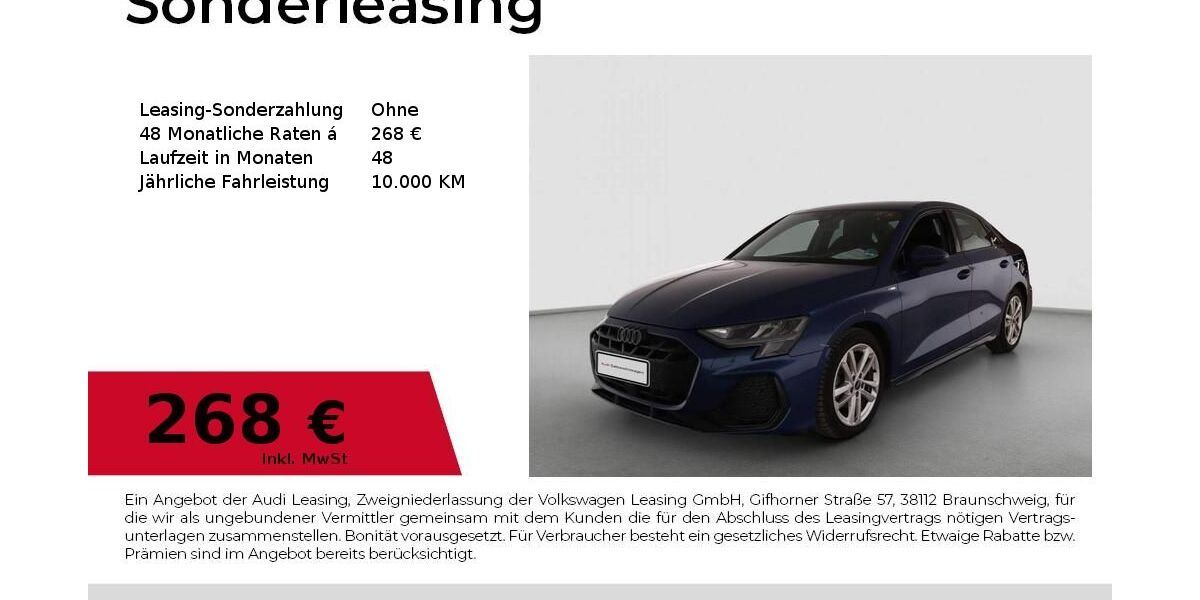 Audi A3 32.000 km 29.980 &euro; Nürnberg 90411