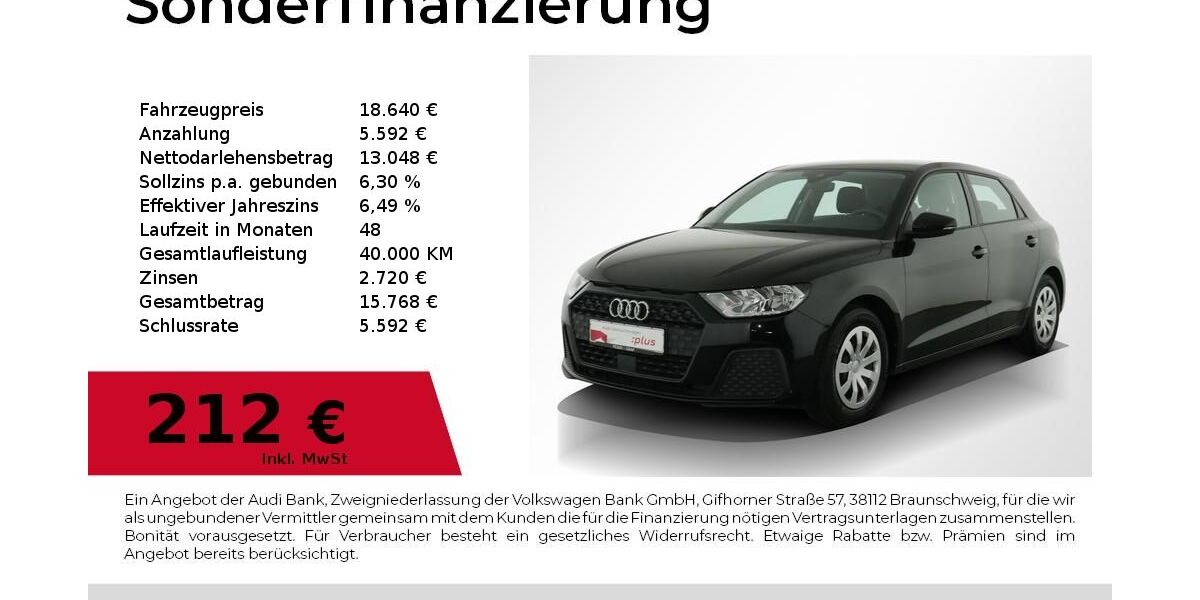 Audi A1 55.800 km 18.640 &euro; Nürnberg 90411