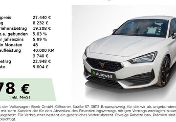 Cupra Leon 66.150 km 27.440 &euro; Nürnberg 90431