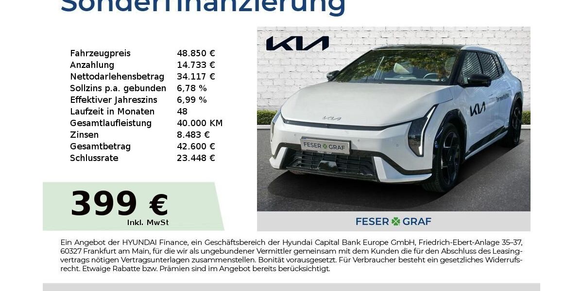 Kia EV4 5.000 km 48.850 &euro; Schwabach 91126