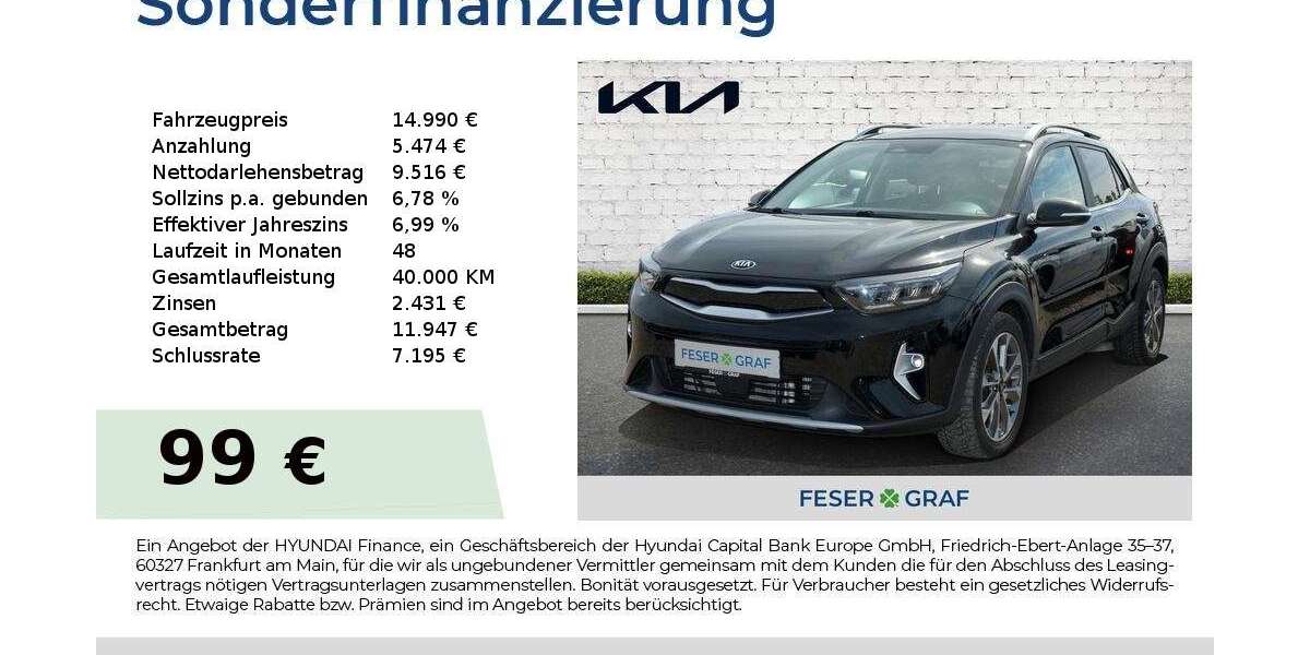 Kia Stonic 67.050 km 14.990 &euro; Roth 91154