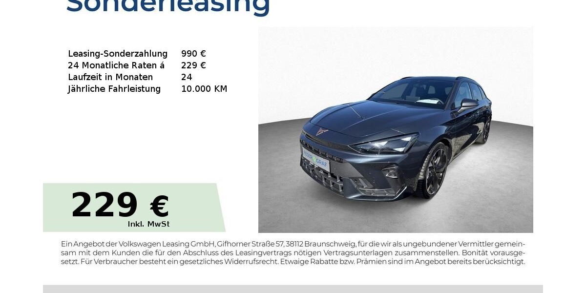 Cupra Leon 23.100 km 30.950 &euro; Schwabach 91126