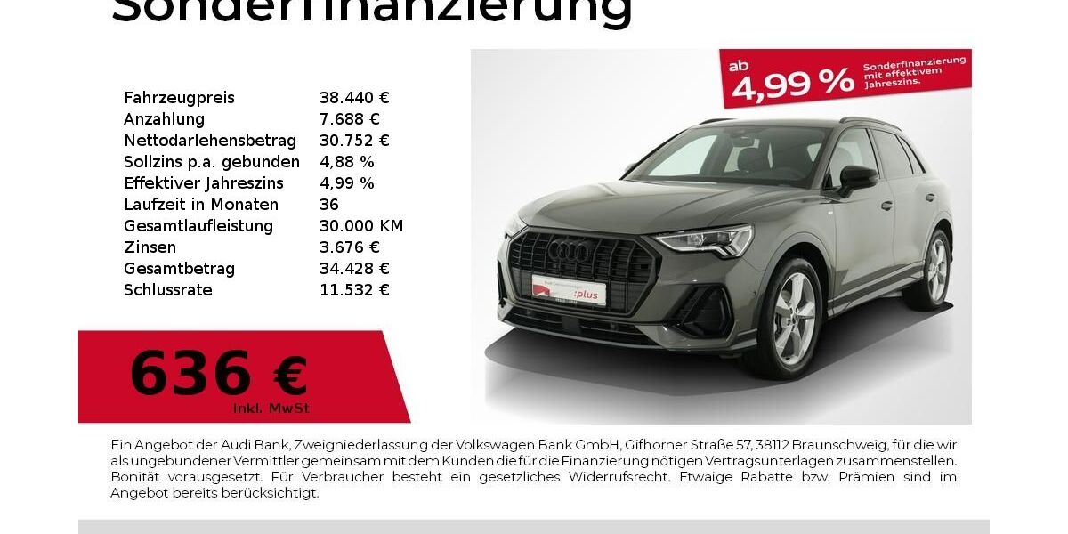 Audi Q3 12.133 km 37.440 &euro; Nürnberg 90441